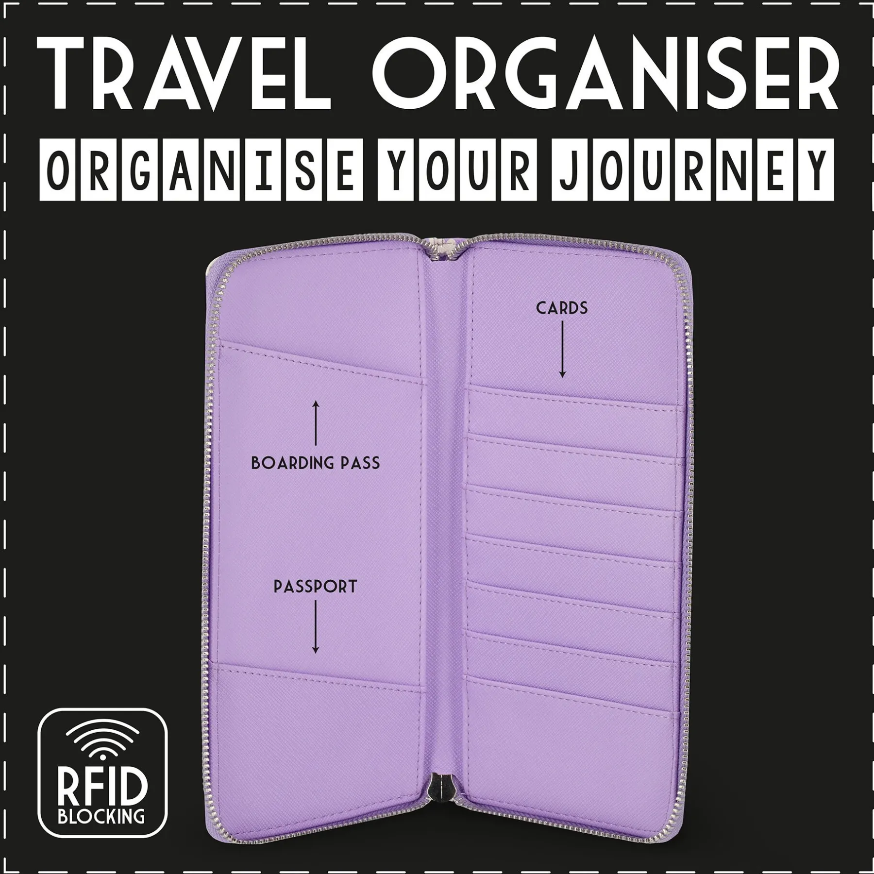 Legami Ausweishüllen*Reisedokumententasche - RFID Blocking