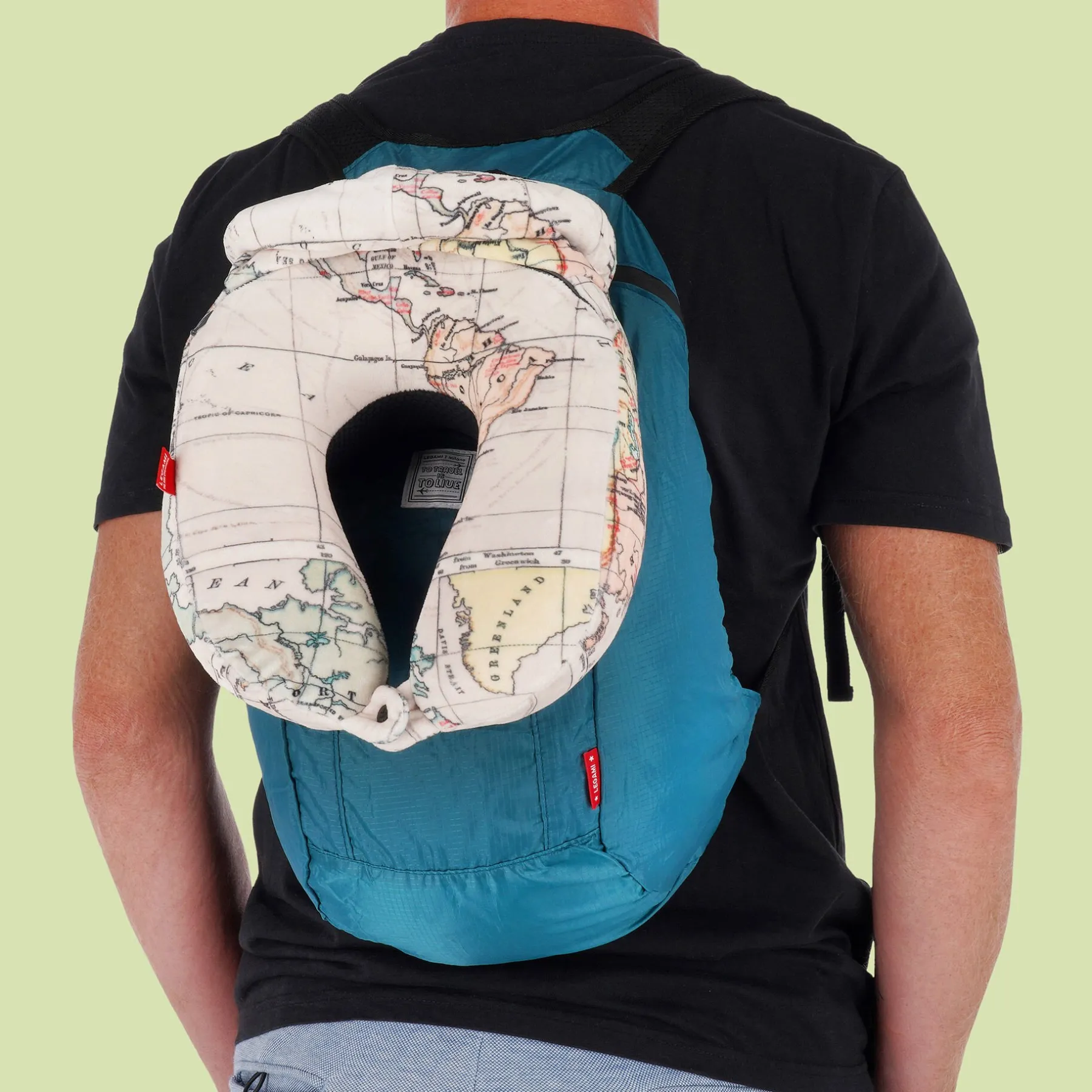 Legami Reise-Accessoires*Reisekissen aus Memory-Schaum - Travel Pillow