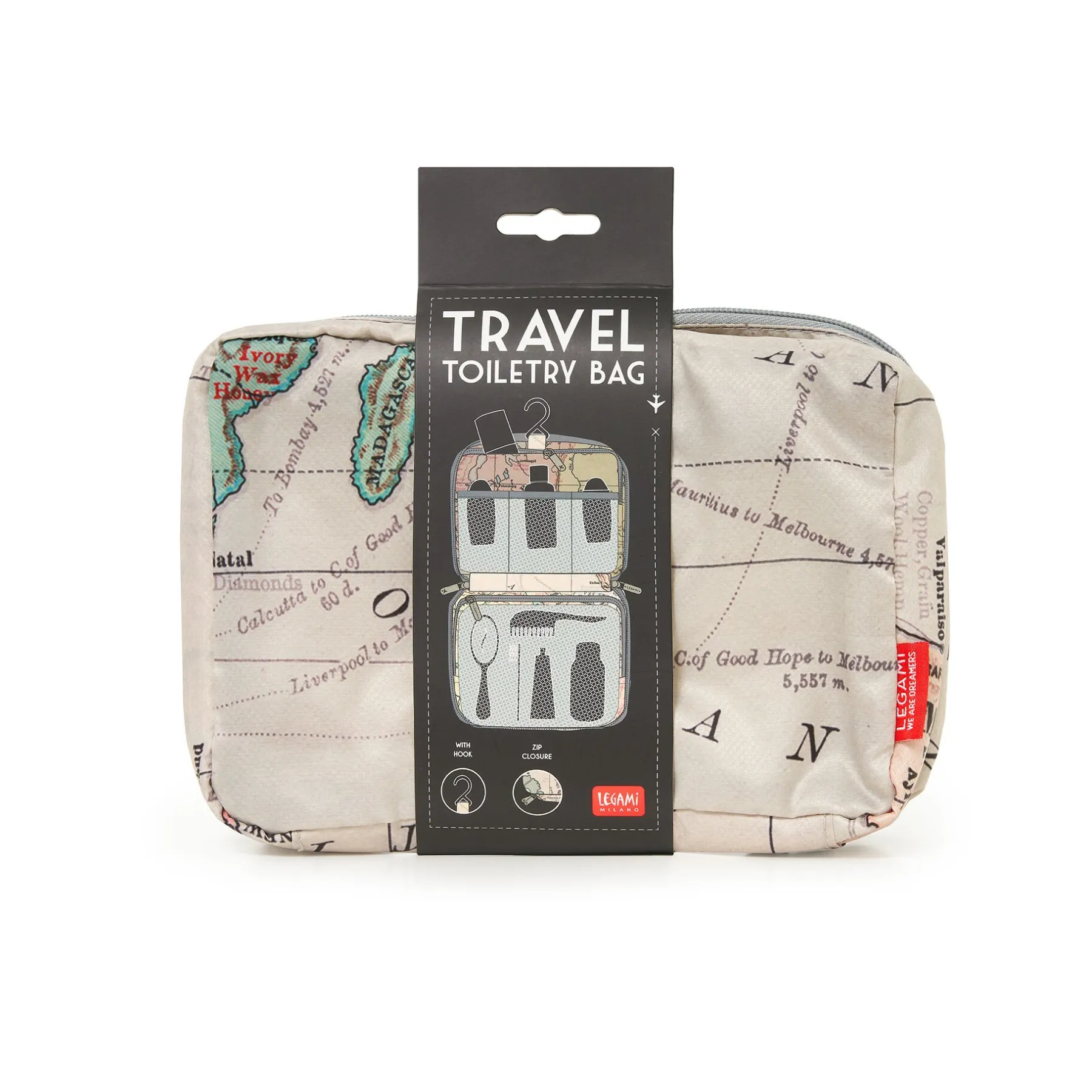 Legami Reise-Accessoires*Reise-Kosmetiktasche