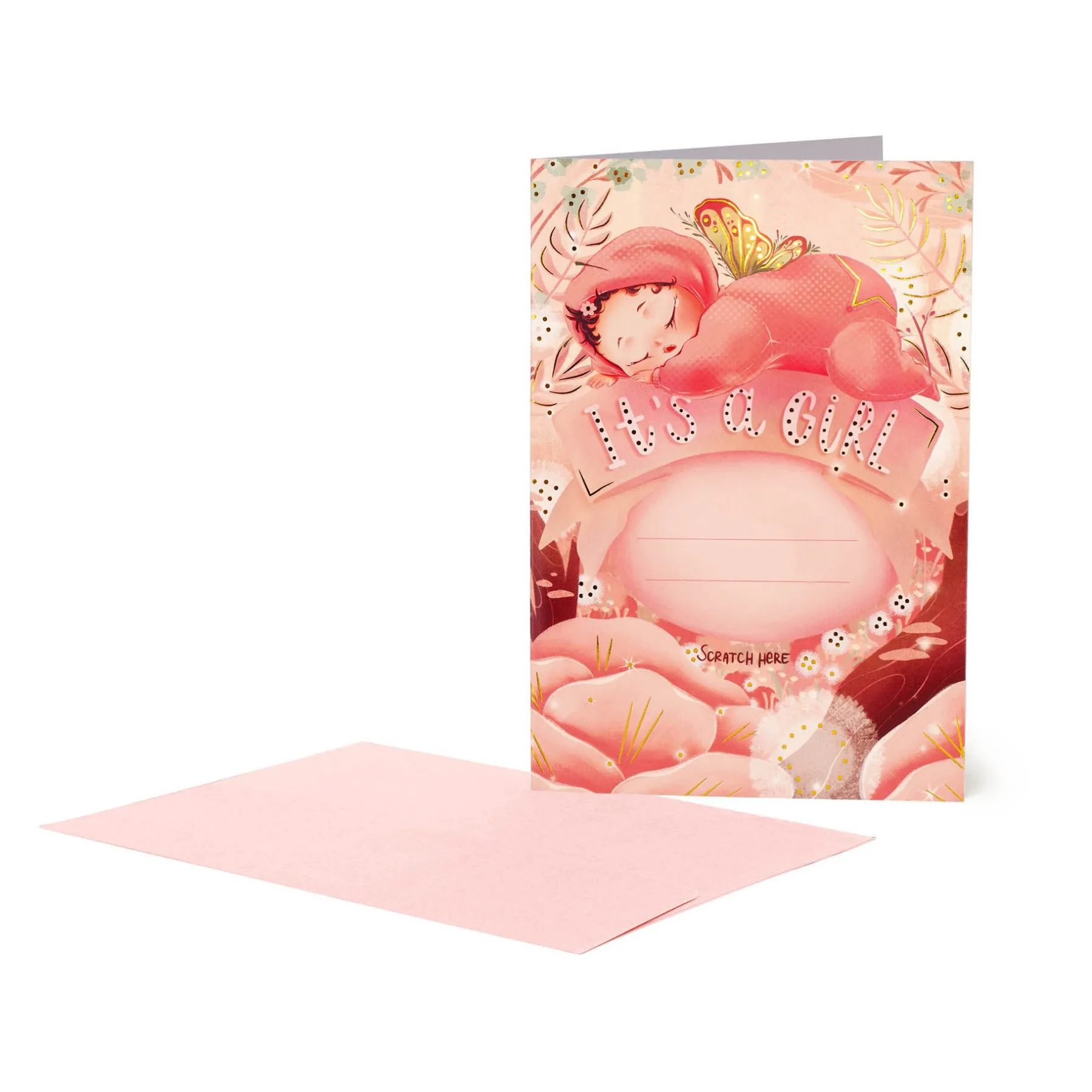 Legami Karten Für Besondere Anlässe*Rubbel-Glückwunschkarten - Baby Born