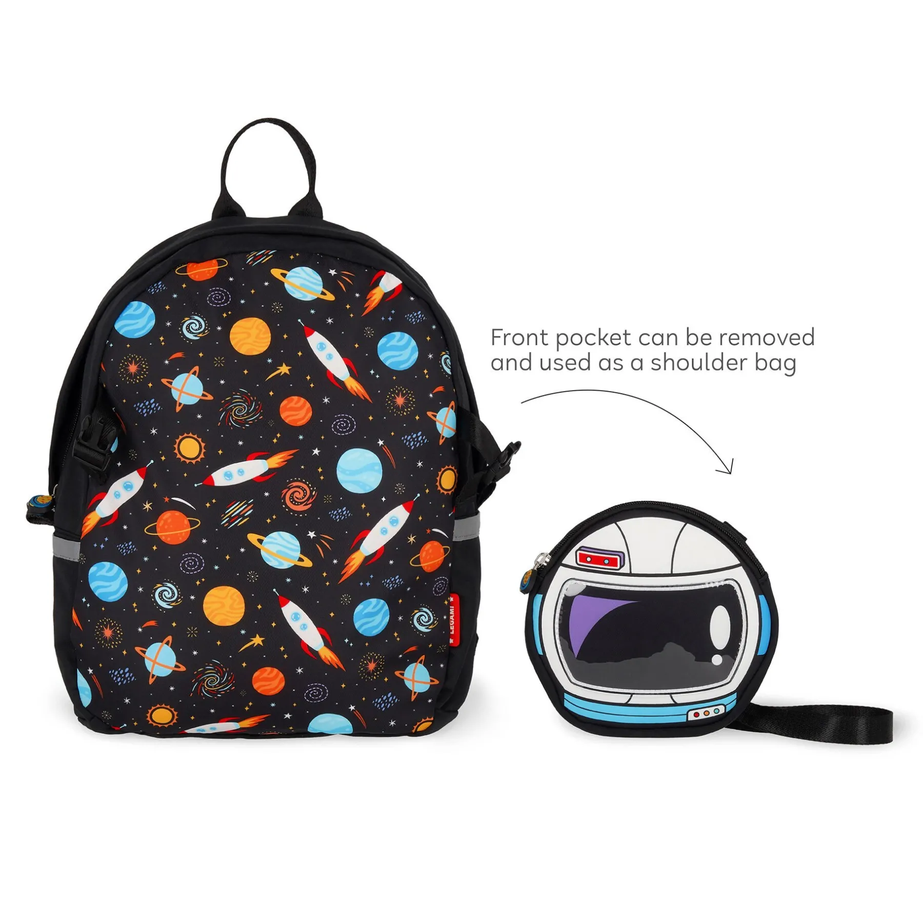 Legami Rucksäcke|Taschen*Rucksack mit abnehmbarer Tasche - So Cute!