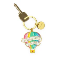 Legami Schlüsselanhänger*Schlüsselanhänger aus emailliertem Metall - What a Key Ring!