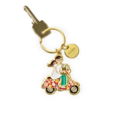 Legami Schlüsselanhänger*Schlüsselanhänger aus emailliertem Metall - What a Key Ring!