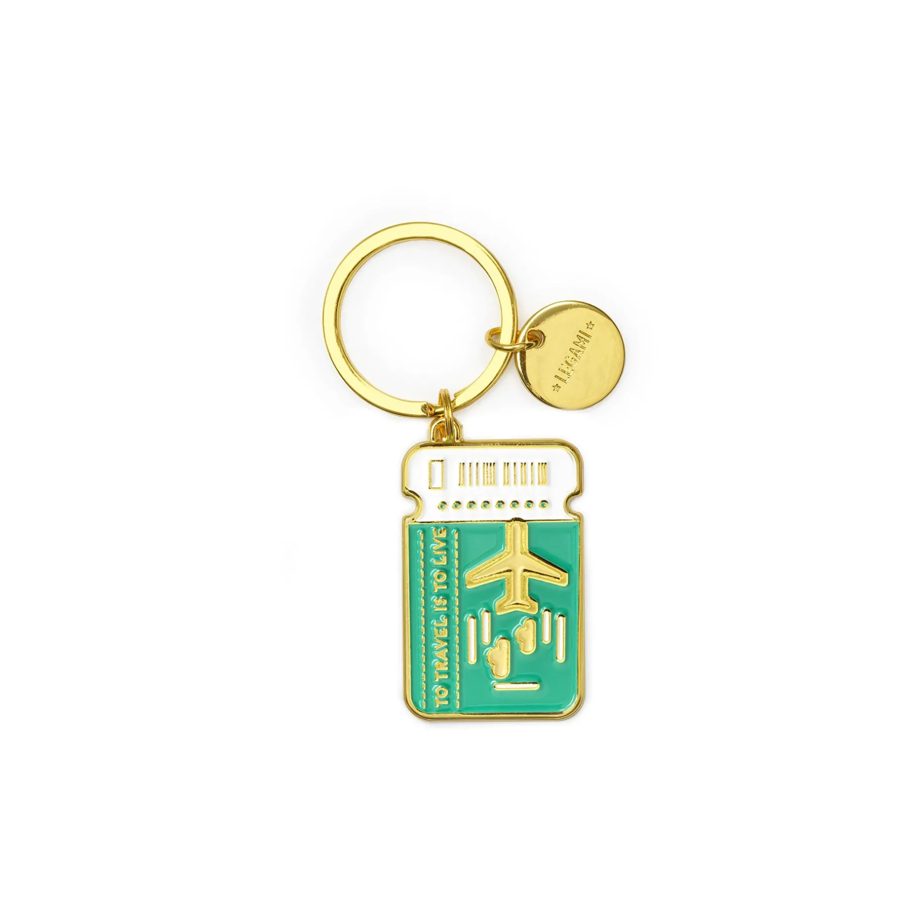 Legami Schlüsselanhänger*Schlüsselanhänger aus emailliertem Metall - What a Key Ring!