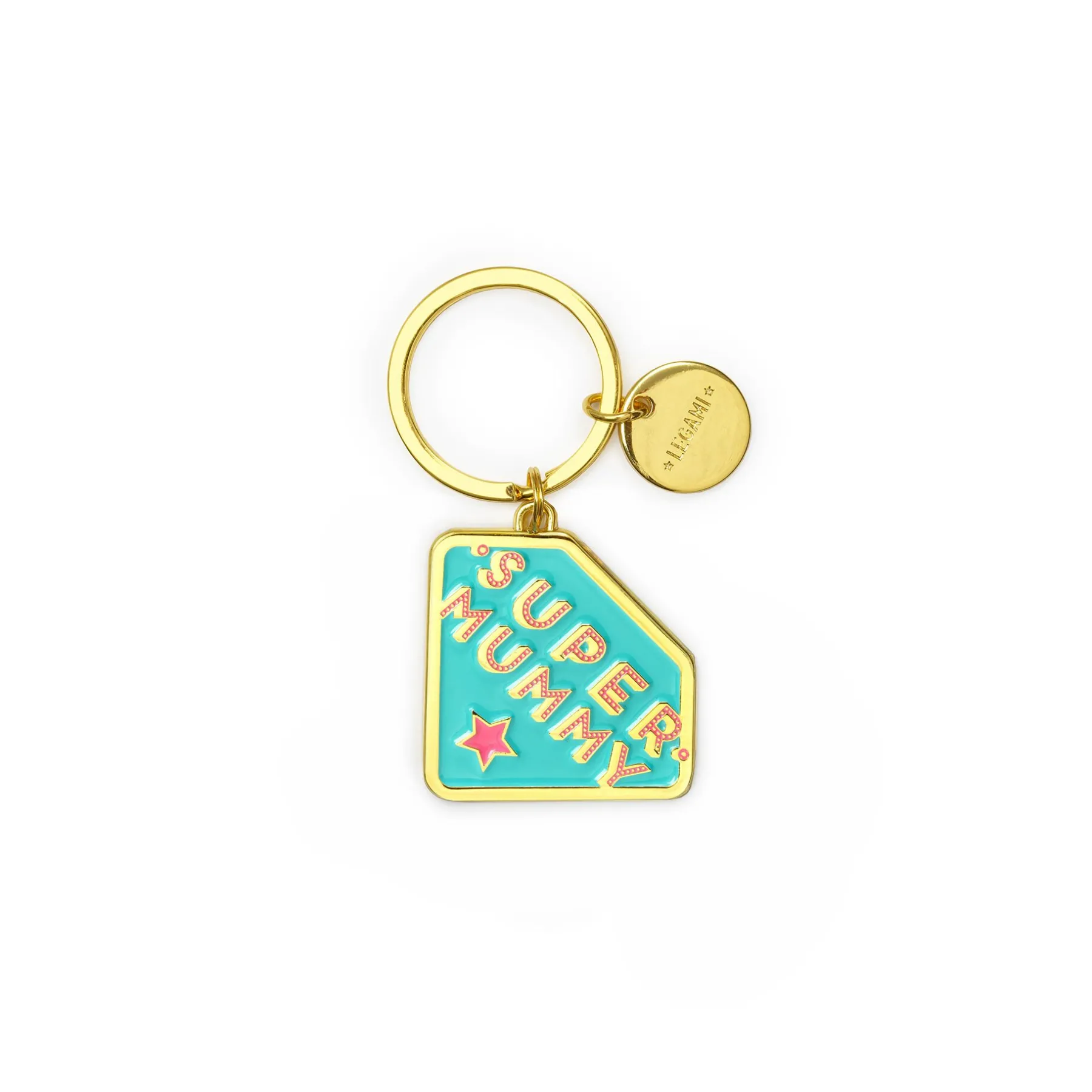 Legami Schlüsselanhänger*Schlüsselanhänger aus emailliertem Metall - What a Key Ring!