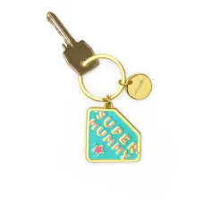 Legami Schlüsselanhänger*Schlüsselanhänger aus emailliertem Metall - What a Key Ring!