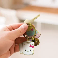 Legami Schlüsselanhänger*Schlüsselanhänger aus emailliertem Metall - What a Key Ring!