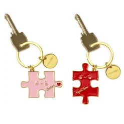 Legami Schlüsselanhänger*Schlüsselanhänger aus Emailliertem Metall - What a Key Ring!