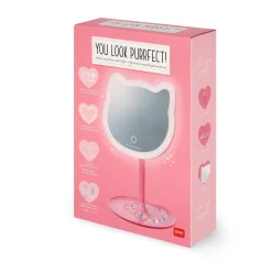 Legami Beauty-Accessoires*Schminkspiegel mit Licht - You Look Purrfect!
