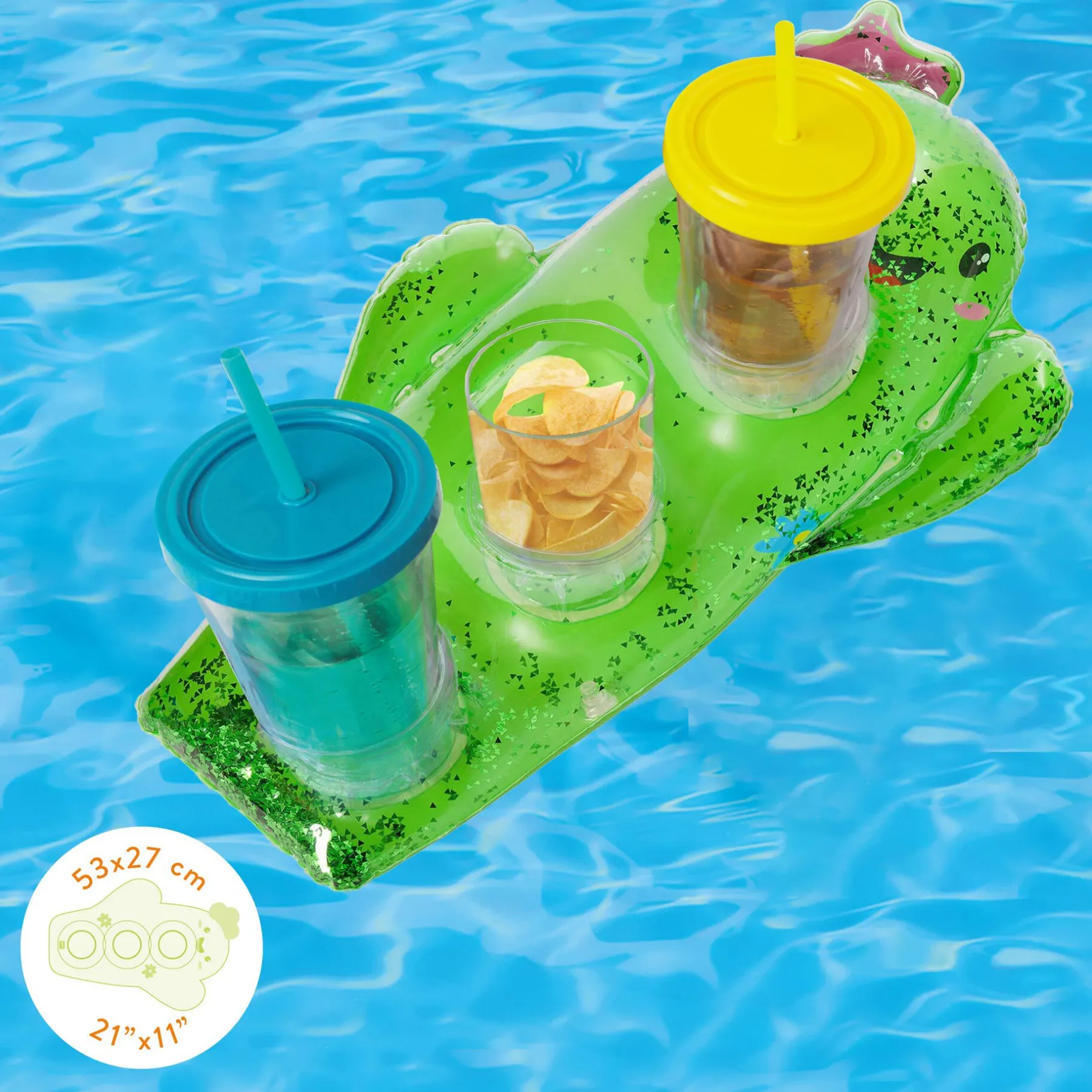 Legami Schlauchboote*Schwimmender Getränkehalter - Inflatable Drink Holder
