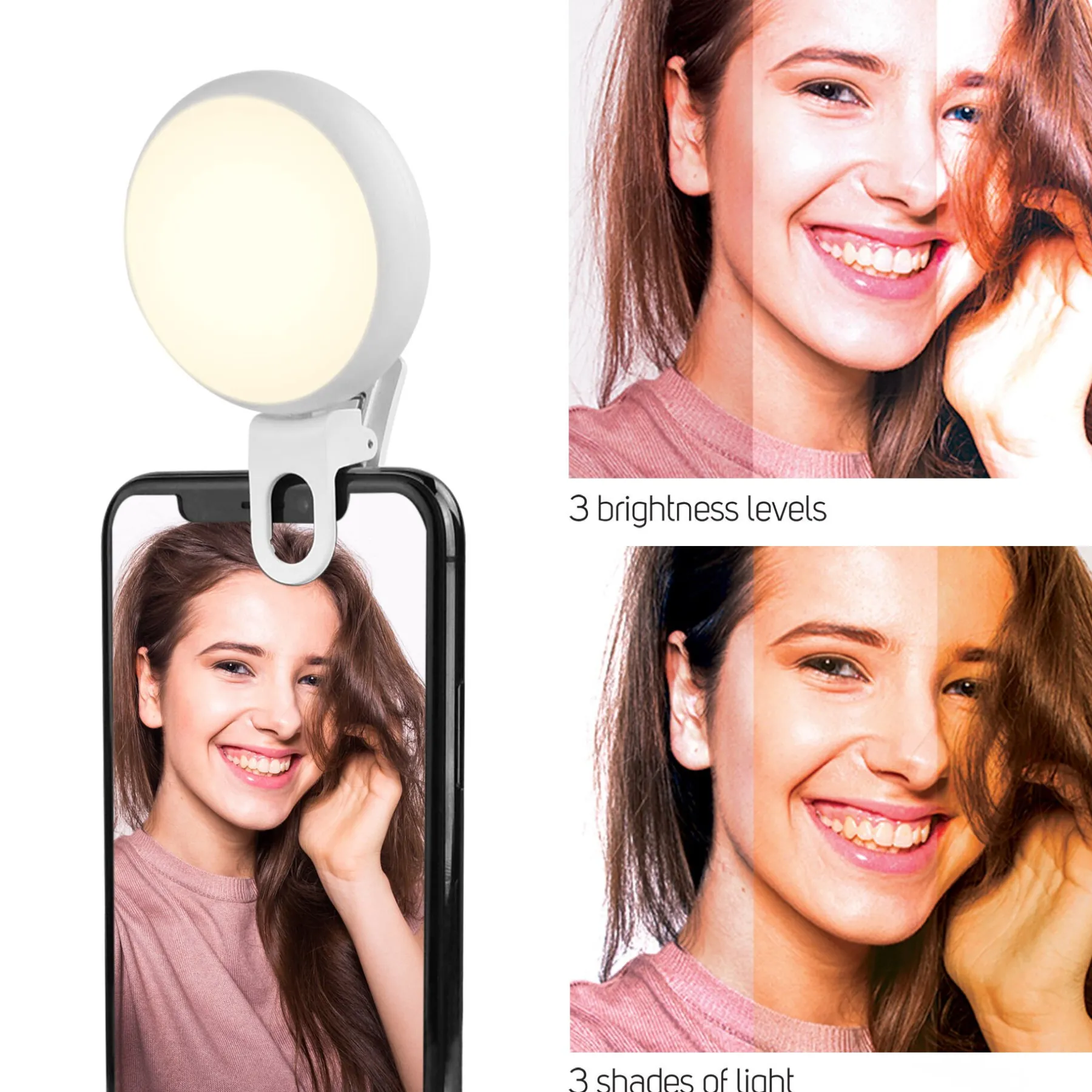 Legami Zubehör Für Smartphone, Pc, Tablet*Selfie-Licht - Selfie Queen