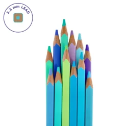 Legami Bleistifte Und Buntstifte*Set aus 12 Buntstiften - Live Colorfully