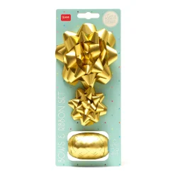 Legami Zum Verpacken Von Geschenken*Set aus zwei Schleifen und einer Rolle Schleifenband