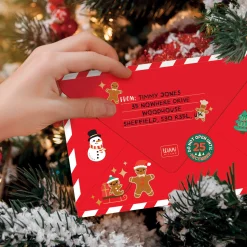 Legami Party-Accessoires*Set für Brief an den Weihnachtsmann