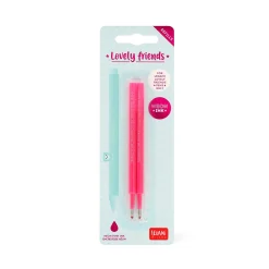 Legami Gelstifte Nachfüllminen Lovely Friends*Set mit 2 Ersatzpatronen für Gelstift - Lovely Friends