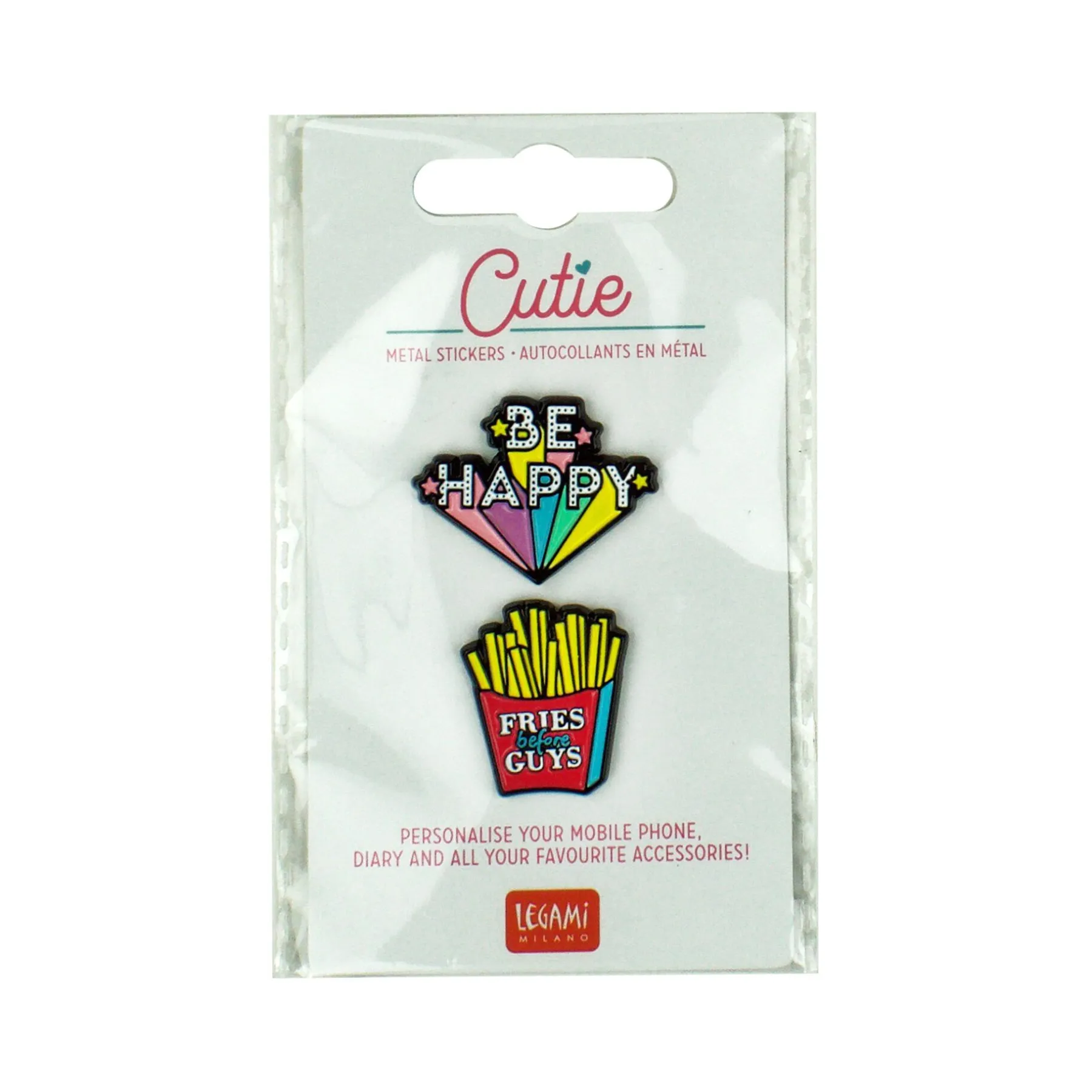 Legami Zum Verpacken Von Geschenken|Mehr Schreibwaren*Set mit 2 Metallklammern - Cutie