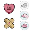 Legami Zum Verpacken Von Geschenken|Mehr Schreibwaren*Set mit 2 Metallklammern - Cutie