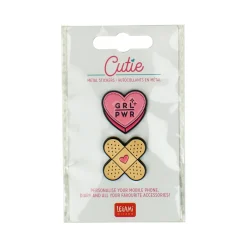 Legami Zum Verpacken Von Geschenken|Mehr Schreibwaren*Set mit 2 Metallklammern - Cutie