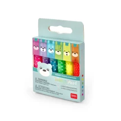 Legami Textmarker Und Filzstifte*Set mit 6 Mini-Textmarkern - Teddy‘s Mood