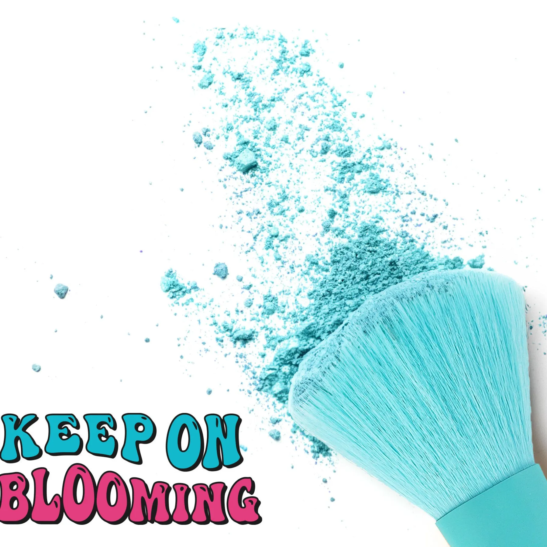 Legami Beauty-Accessoires*Set mit 4 Schminkpinseln - Oh My Glow!