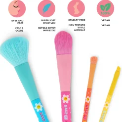 Legami Beauty-Accessoires*Set mit 4 Schminkpinseln - Oh My Glow!