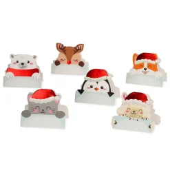 Legami Party-Accessoires*Set mit 12 weihnachtlichen Tischkärtchen
