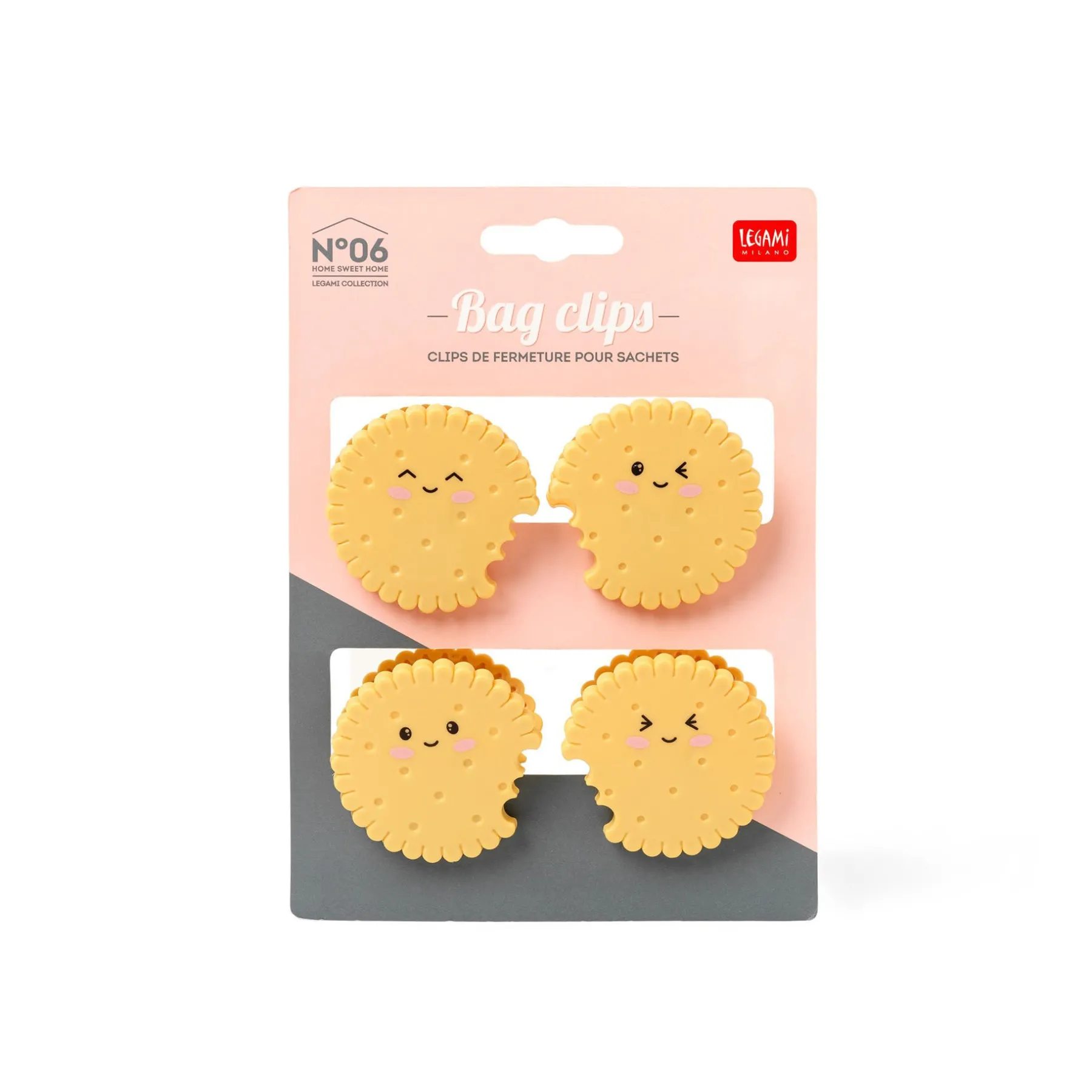 Legami Weitere Küchen-Accessoires*Set mit Verschlussklammern