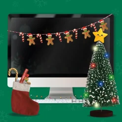 Legami Party-Accessoires*Set mit Weihnachtsdekorationen für den Schreibtisch