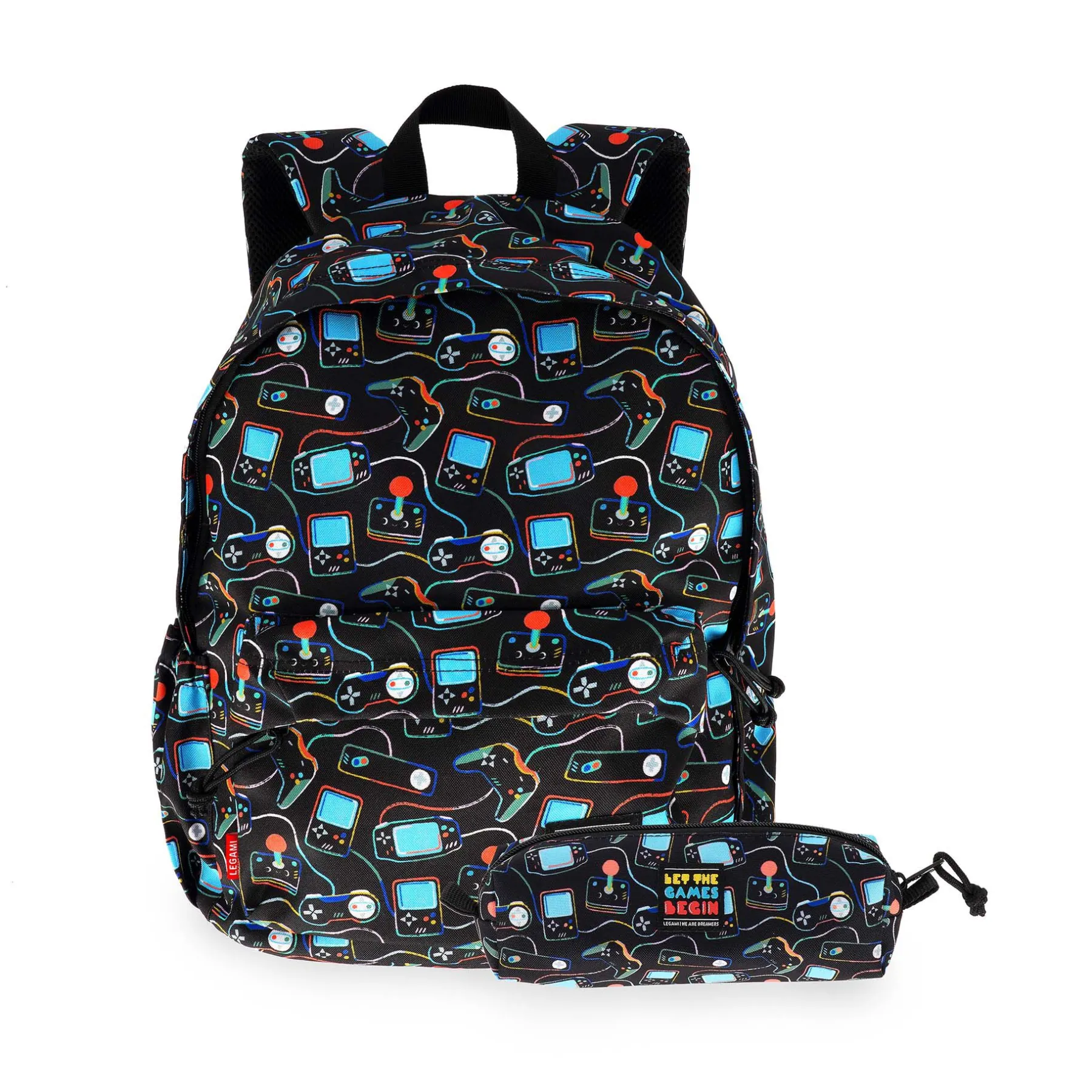 Legami Rucksäcke|Federmäppchen*Set Rucksack und Etui Game Lover