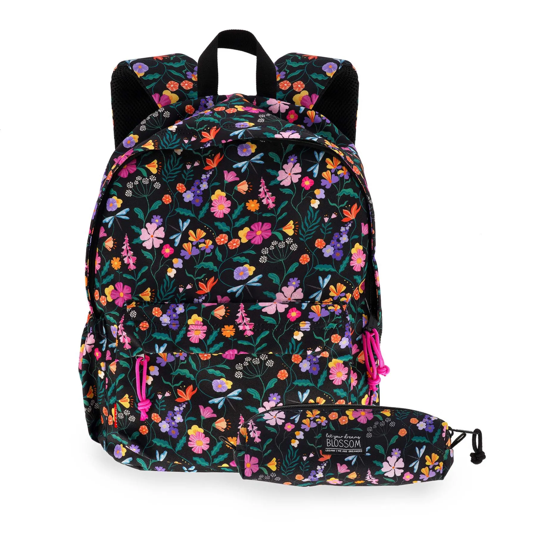 Legami Rucksäcke|Federmäppchen*Set Rucksack und Etui Wildflowers