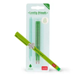 Legami Gelstifte Nachfüllminen Lovely Friends|Kugelschreiber Und Gelstifte*Set Stift Lovely Koala mit Grüner Ersatzmine