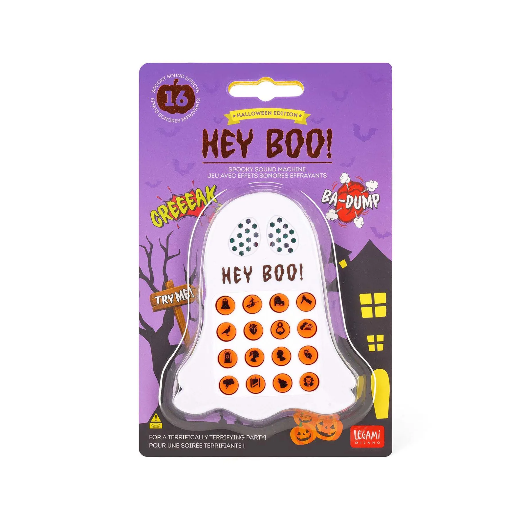 Legami Spiele*Spiel mit gruseligen Soundeffekten - Hey Boo!