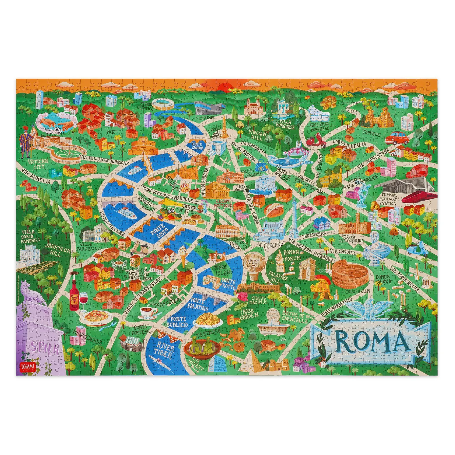 Legami Spiele*1000-teiliges Puzzle