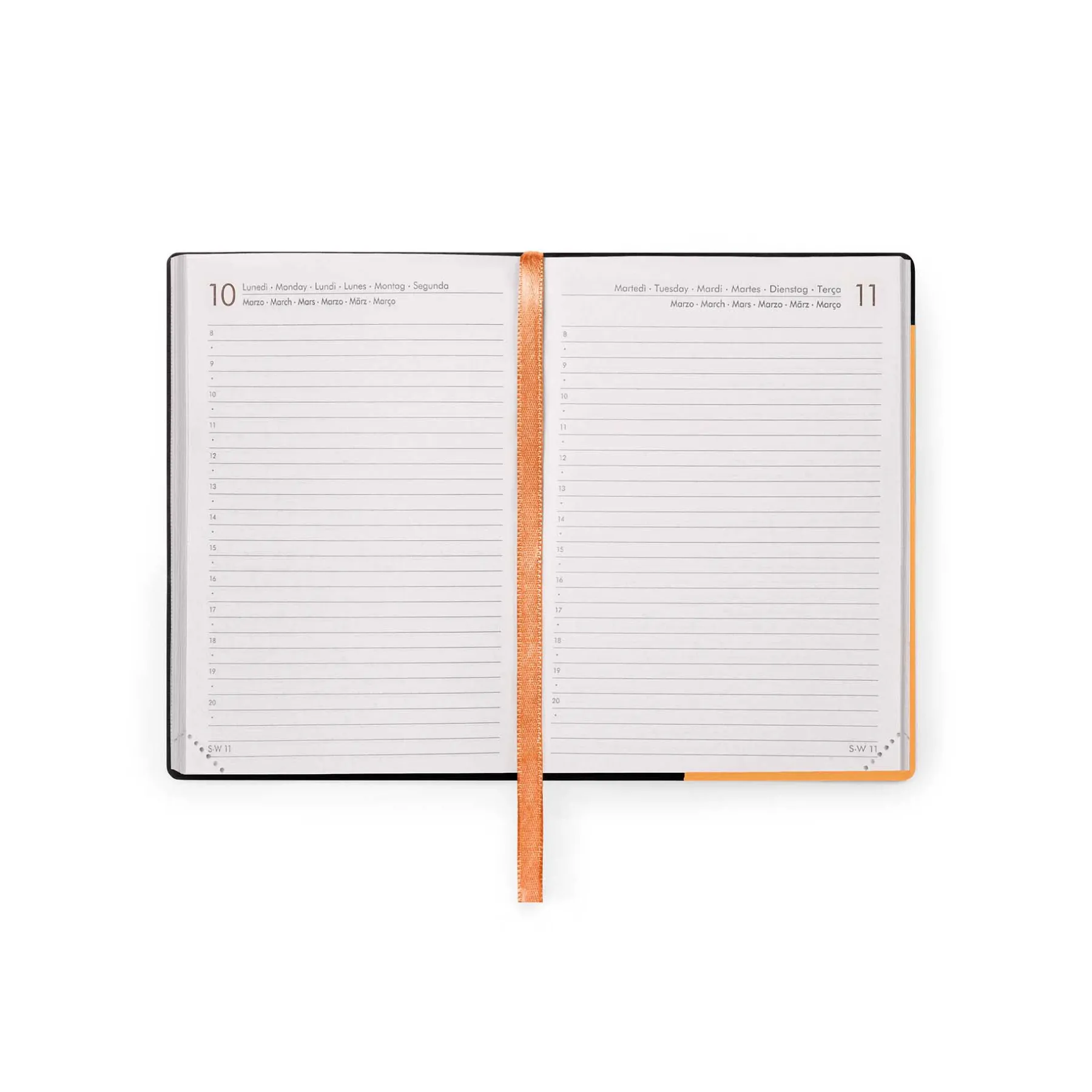 Legami Tagesplaner Für 12 Monate*Terminplaner für 12 Monate - 1 Tag pro Seite - Small - 2025