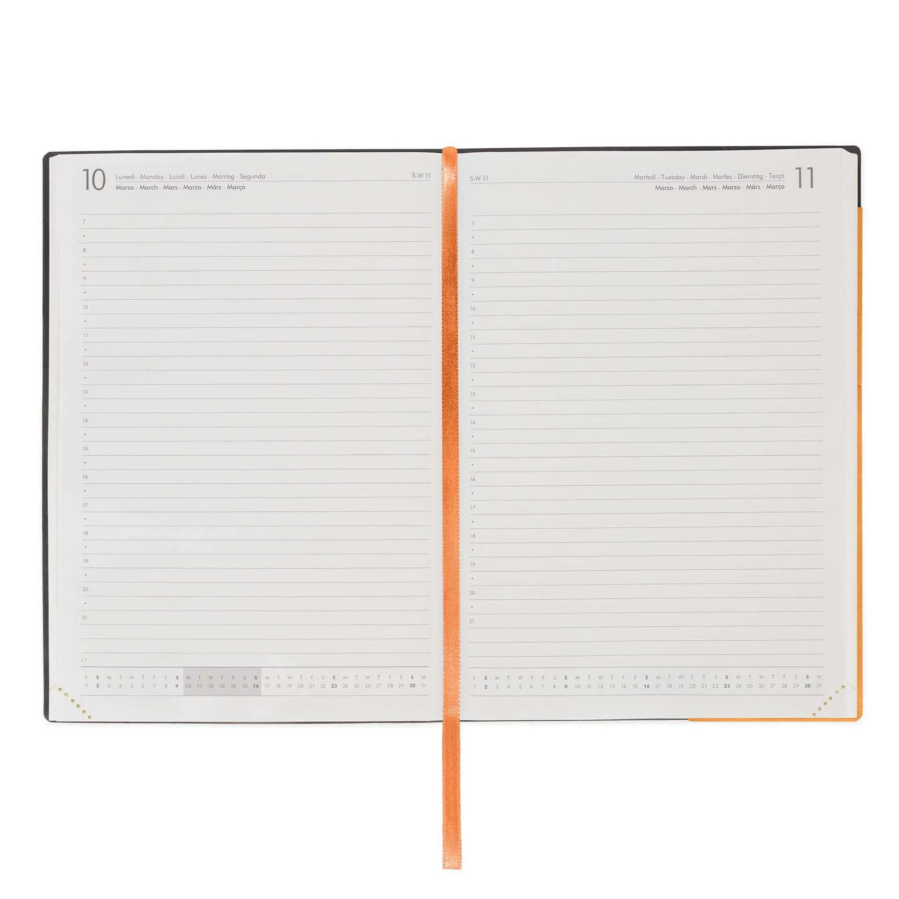 Legami Tagesplaner Für 12 Monate*Terminplaner für 12 Monate - 1 Tag pro Seite - Large - 2025