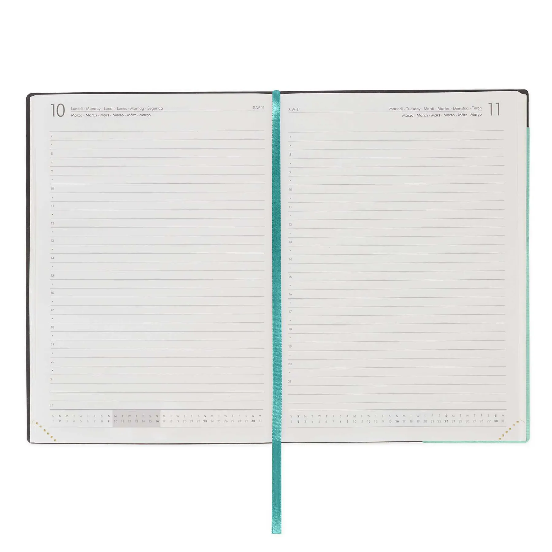 Legami Tagesplaner Für 12 Monate*Terminplaner für 12 Monate - 1 Tag pro Seite - Large - 2025