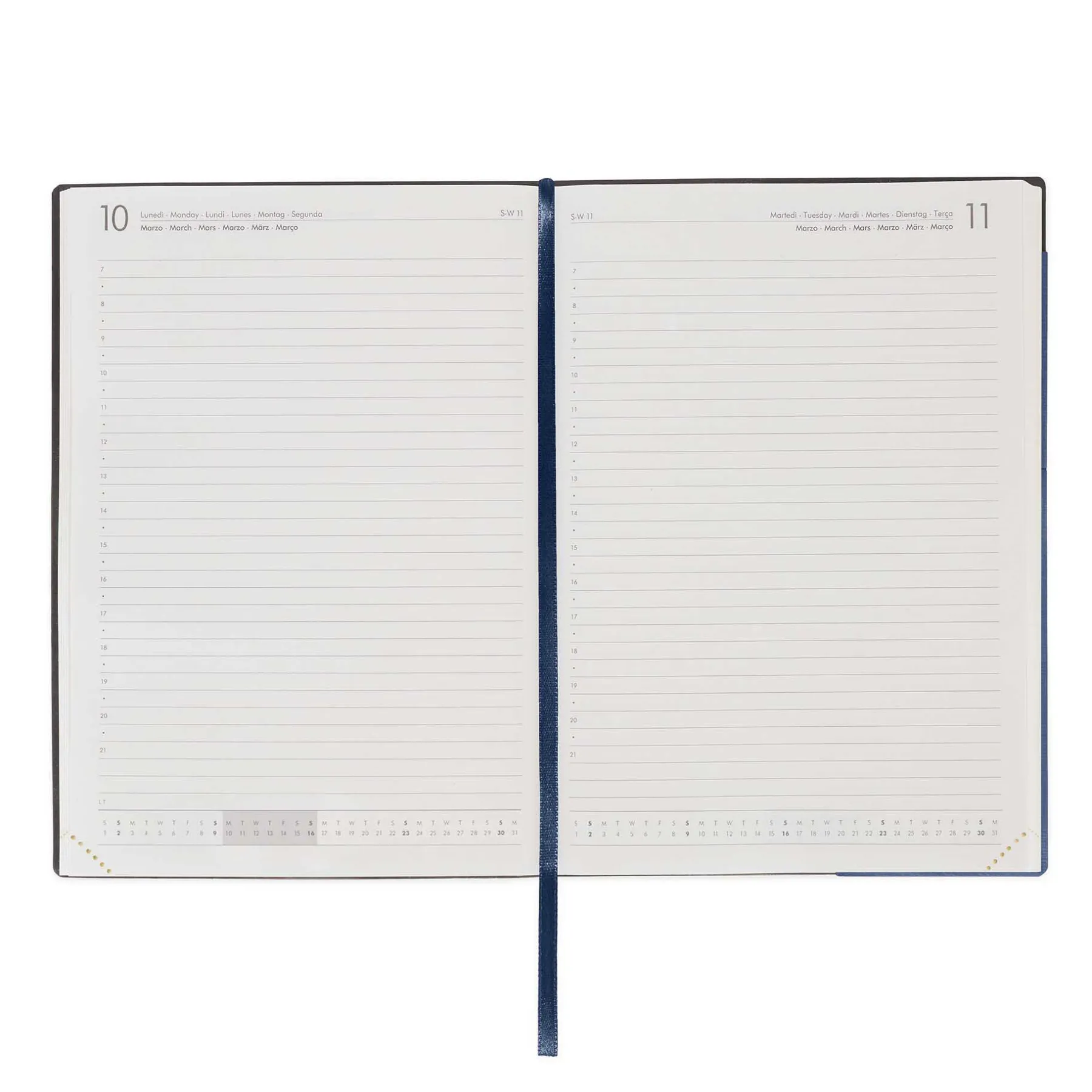 Legami Tagesplaner Für 12 Monate*Terminplaner für 12 Monate - 1 Tag pro Seite - Large - 2025