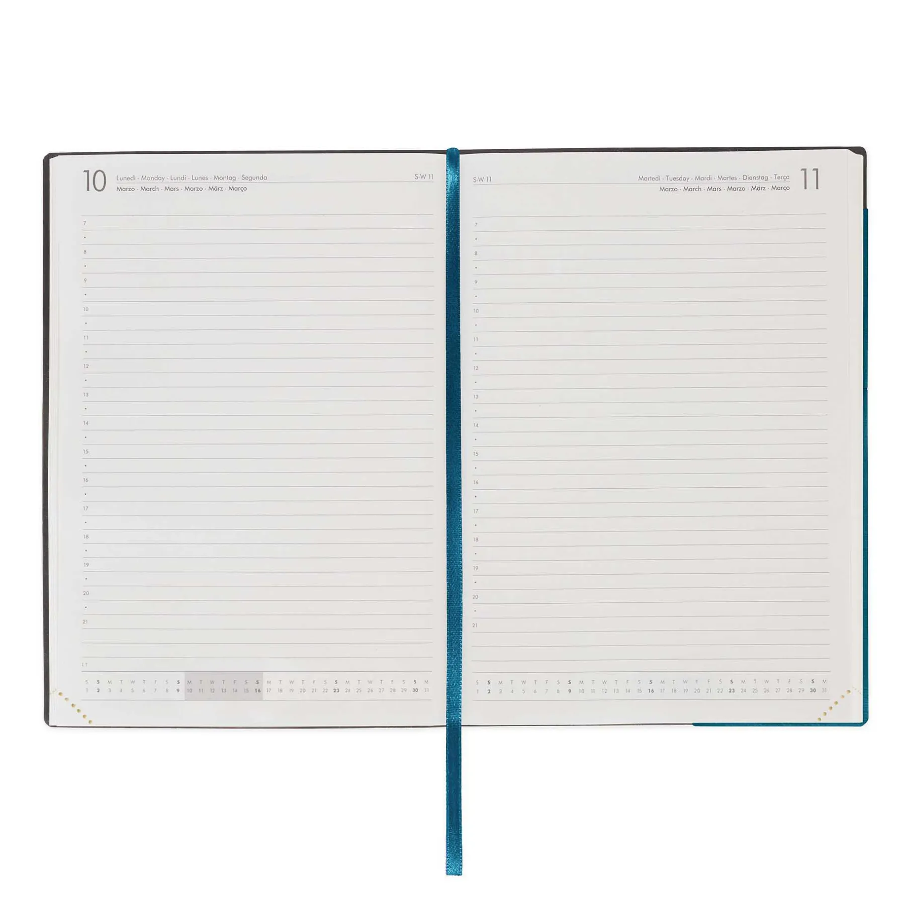 Legami Tagesplaner Für 12 Monate*Terminplaner für 12 Monate - 1 Tag pro Seite - Large - 2025