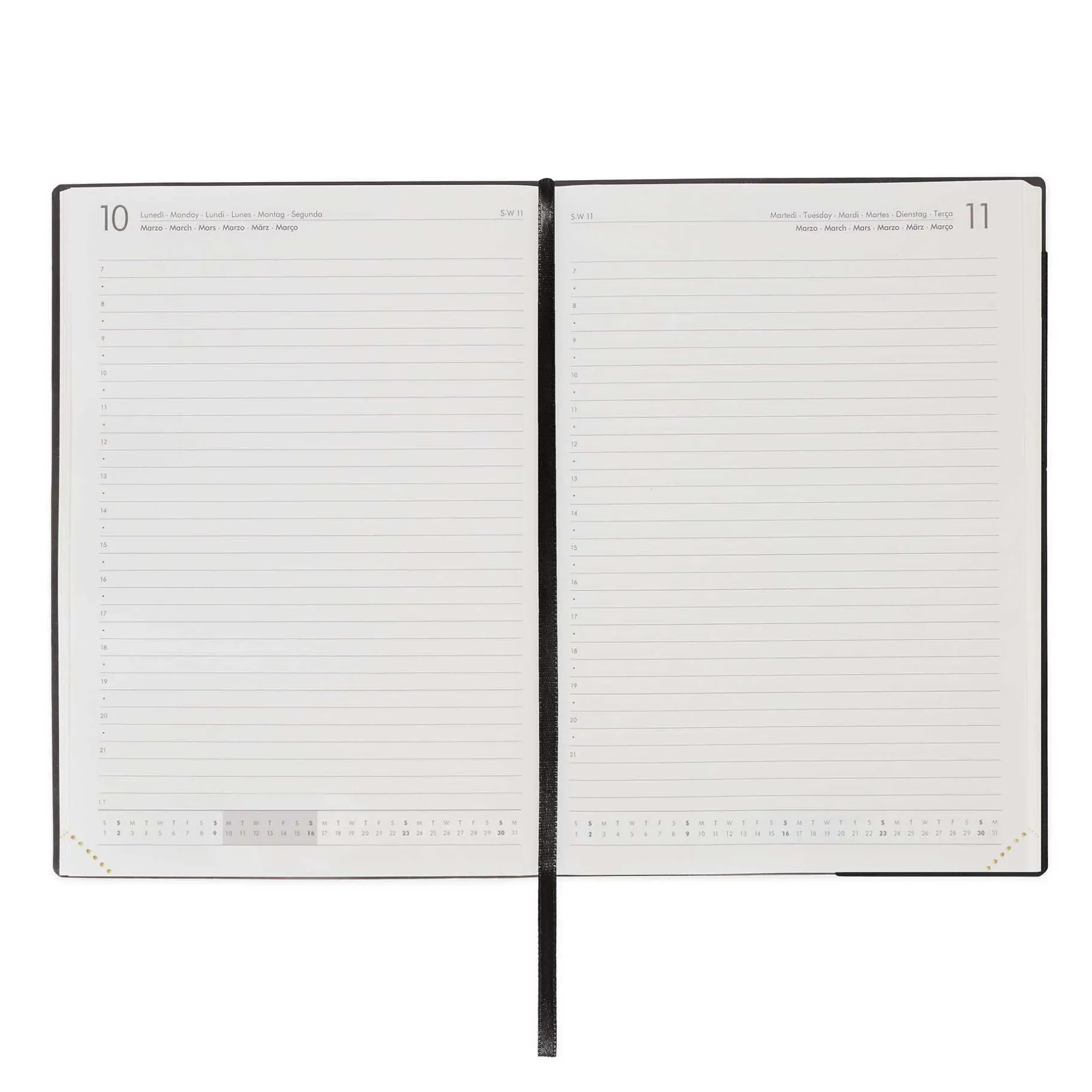 Legami Tagesplaner Für 12 Monate*Terminplaner für 12 Monate - 1 Tag pro Seite - Large - 2025