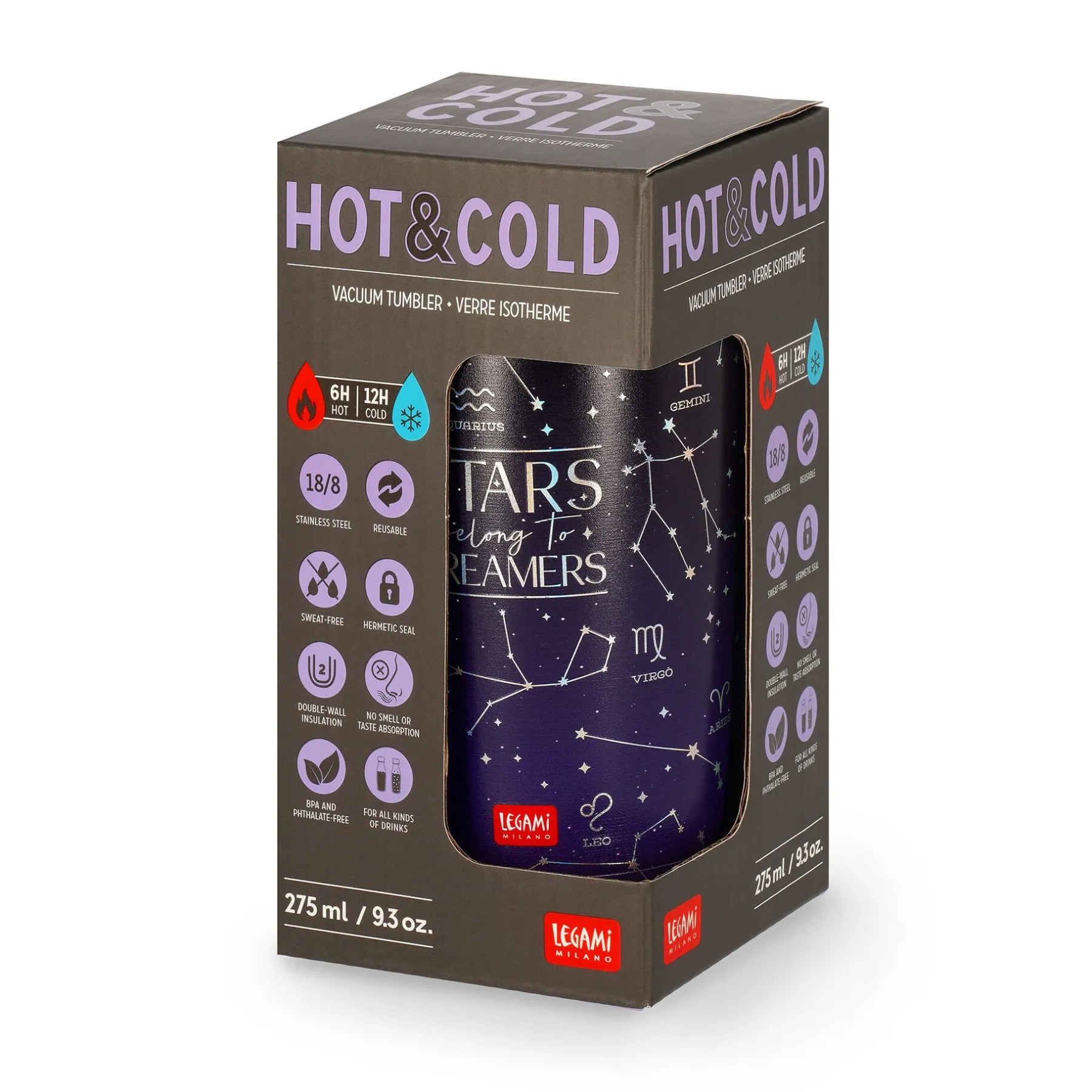 Legami Thermosflaschen Und -Becher|Thermosflaschen Und -Becher*Thermobecher - Hot&Cold