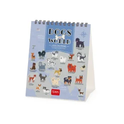 Legami Tischkalender*Tischkalender 2025 - 12 x 14,5 cm