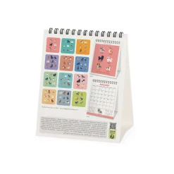 Legami Tischkalender*Tischkalender 2025 - 12 x 14,5 cm