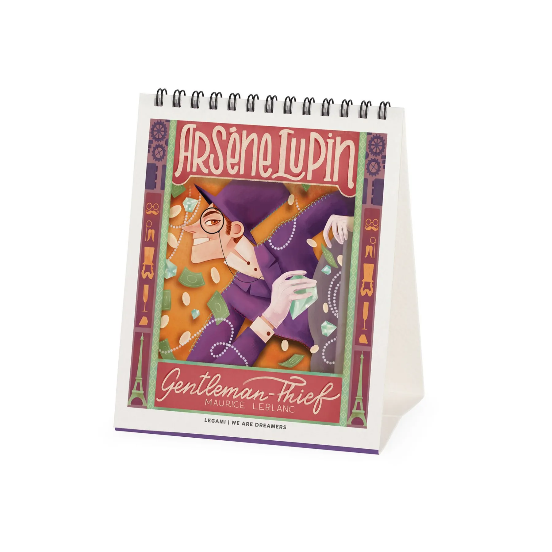 Legami Tischkalender*Tischkalender 2025 - 12 x 14,5 cm