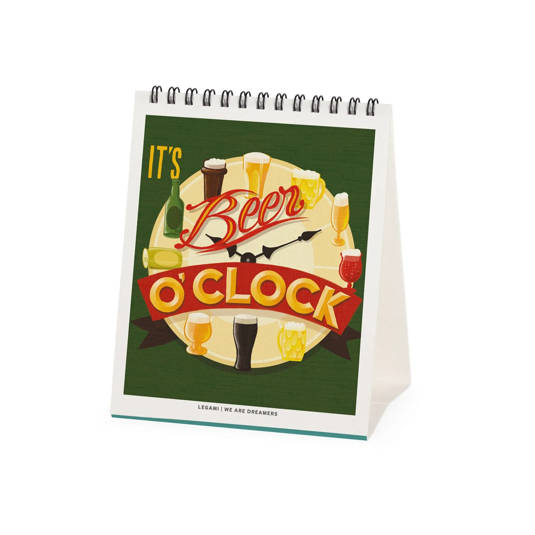 Legami Tischkalender*Tischkalender 2025 - 12 x 14,5 cm