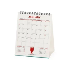 Legami Tischkalender*Tischkalender 2025 - 12 x 14,5 cm