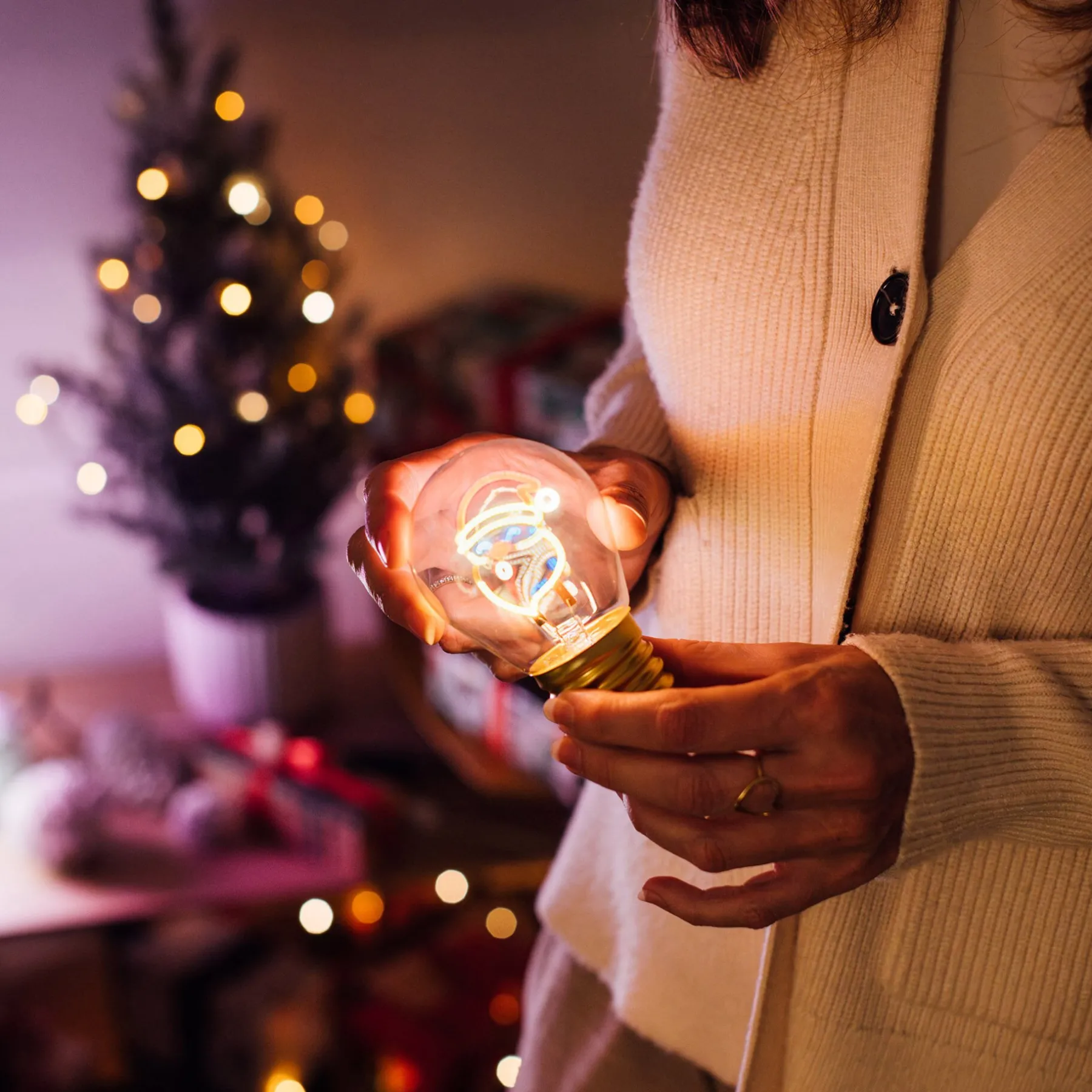 Legami Deko-Leuchten|Party-Accessoires*Tischlampe in Glühbirnenform - Bulb Fiction