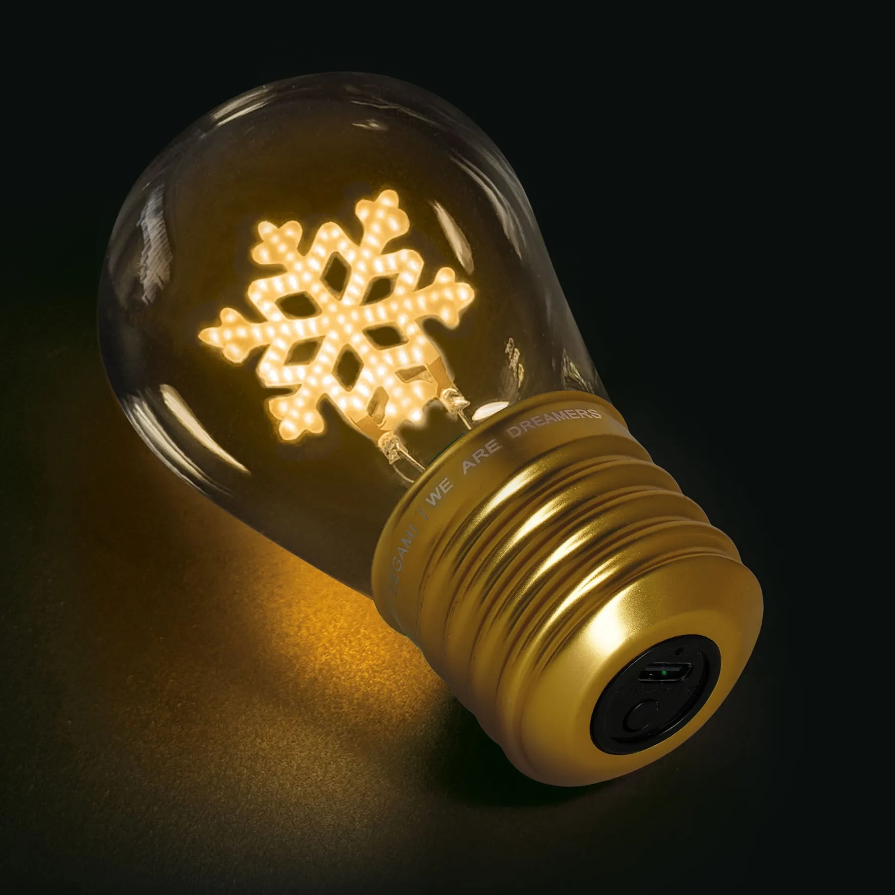 Legami Lampen|Deko-Leuchten*Tischlampe in Glühbirnenform - Bulb Fiction