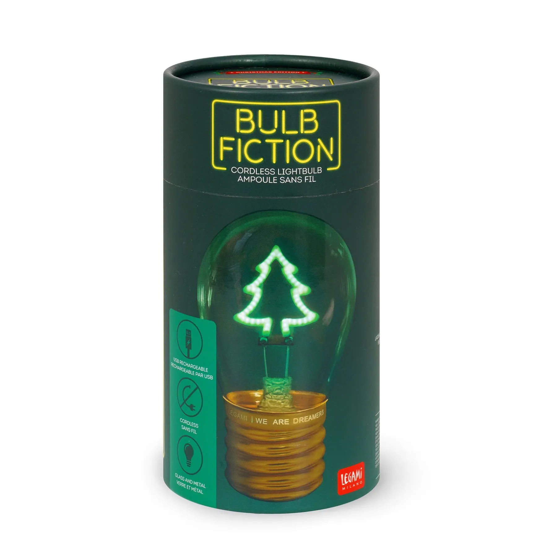 Legami Lampen|Party-Accessoires*Tischlampe in Glühbirnenform - Bulb Fiction