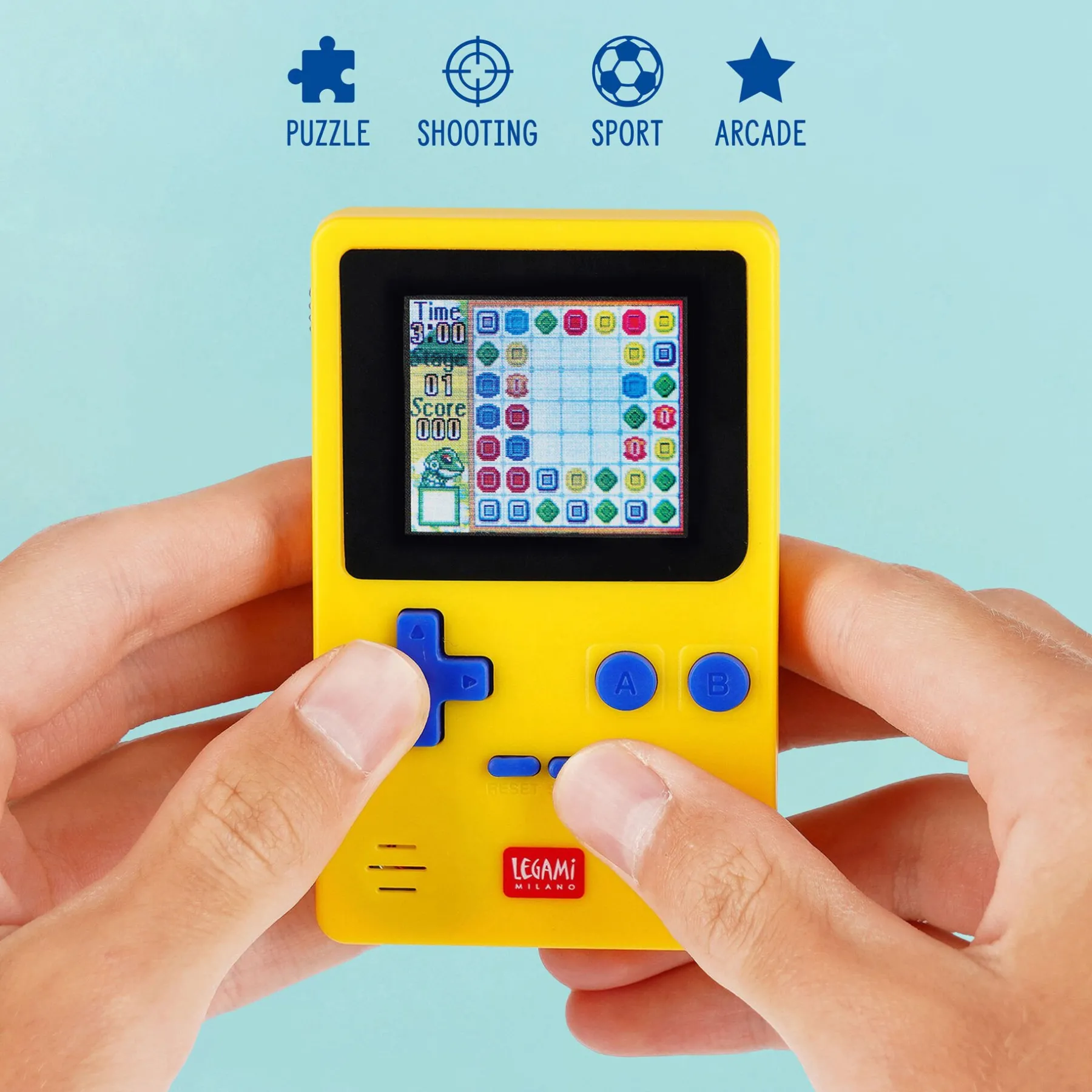 Legami Arcade*Tragbare Mini-Konsole - Super Arcade Station