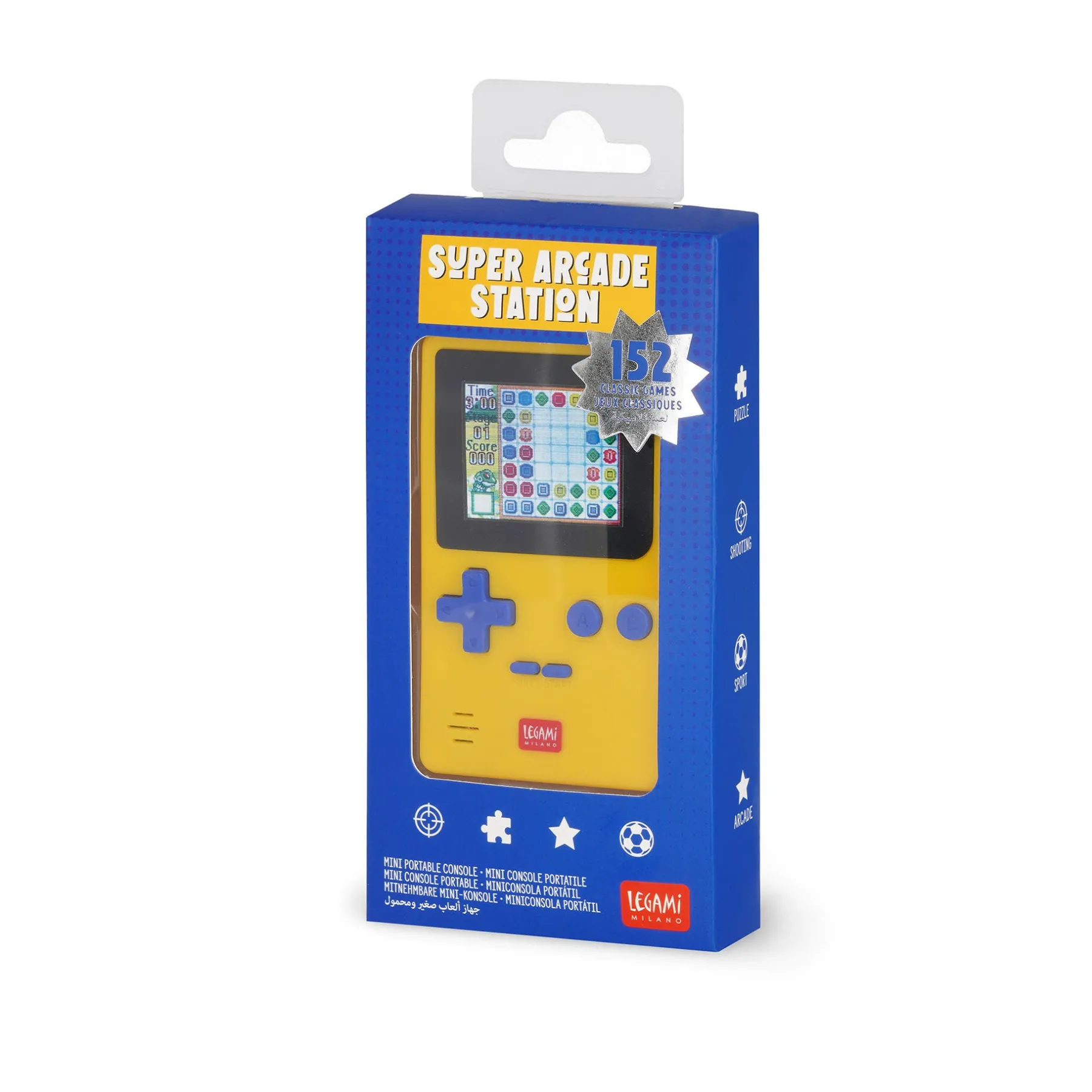 Legami Arcade*Tragbare Mini-Konsole - Super Arcade Station